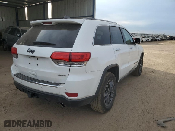 2019 Jeep Grand Cherokee Limited X with VIN 1C4RJFBTXKC555585, listed as a Copart auction lot 76439614 with 45,380 mi miles and Salvage title. Bid and sale history available at DreamBid. Image 3.