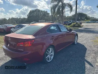 2006 Lexus IS 350 z VIN JTHBE262165001506, wystawiony jako Copart lot #87470374 z przebiegiem 213 188 mil mil oraz Czysty tytuł • Clean title. Historia ofert i sprzedaży dostępna na DreamBid. Obrazek 4.