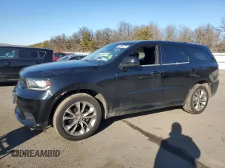 2020 Dodge Durango GT with VIN 1C4RDJDG5LC252550, listed as a Copart auction lot 44822725 with 65,518 mi miles and Salvage title. Bid and sale history available at DreamBid. Image 1.