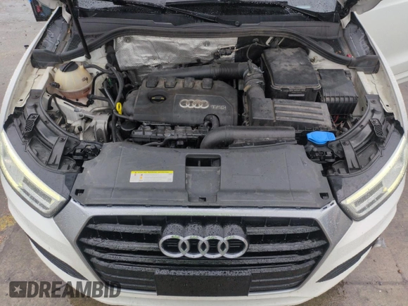 2016 Audi Q3 Prestige with VIN WA1GFCFS1GR023858, listed as a Copart auction lot 55847955 with 181,972 mi miles and Salvage title. Bid and sale history available at DreamBid. Image 12.
