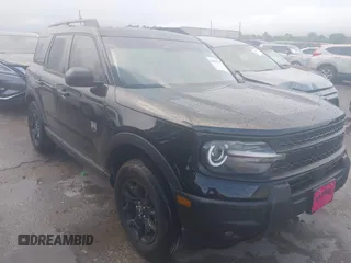 2025 Ford Bronco Sport Big Bend with VIN 3FMCR9BN9SRE24856, listed as a IAAI auction lot 42069723 with 960 mi miles and . Bid and sale history available at DreamBid. Image 1.