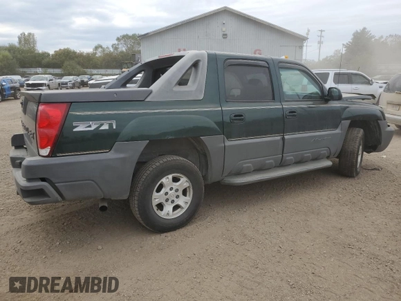 2002 Chevrolet Avalanche with VIN 3GNEK13T72G225839, listed as a Copart auction lot 74501734 with 199,087 mi miles and Clean Title. Bid and sale history available at DreamBid. Image 3.