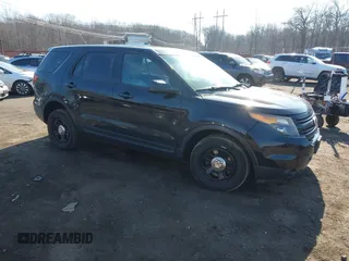 2013 Ford Utility Police Interceptor with VIN 1FM5K8AR7DGB84924, listed as a IAAI auction lot 41639236 with 89,634 mi miles. Bid and sale history available at carsss.com. Image 1.