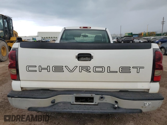 2004 Chevrolet Silverado 1500 Work Truck with VIN 1GCEC14X24Z349060, listed as a Copart auction lot 84063854 with 0 mi miles and Clean Title. Bid and sale history available at carsss.com. Image 6.