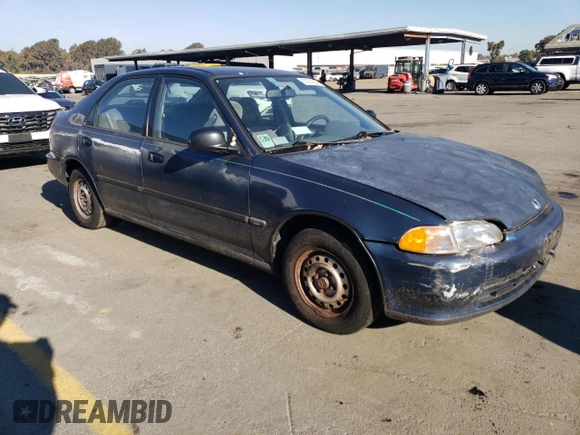 1995 Honda Civic DX z VIN 1HGEG8545SL057793, wystawiony jako Copart lot #83930844 z przebiegiem 209 745 mil mil oraz Czysty tytuł • Clean title. Historia ofert i sprzedaży dostępna na DreamBid. Obrazek 4.