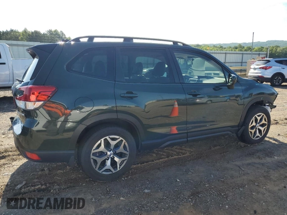 2024 Subaru Forester Premium with VIN JF2SKADC6RH414798, listed as a Copart auction lot 57289545 with 12,386 mi miles and Salvage title. Bid and sale history available at DreamBid. Image 3.