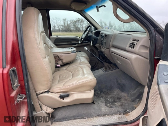 2000 Ford F-250 XL with VIN 1FTNX21S6YEC84441, listed as a Copart auction lot 44219505 with 163,757 mi miles and Clean title. Bid and sale history available at DreamBid. Image 5.