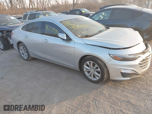 2020 Chevrolet Malibu LT with VIN 1G1ZD5ST5LF108317, listed as a IAAI auction lot 41754494 with 58,000 mi miles and . Bid and sale history available at DreamBid. Image 1.