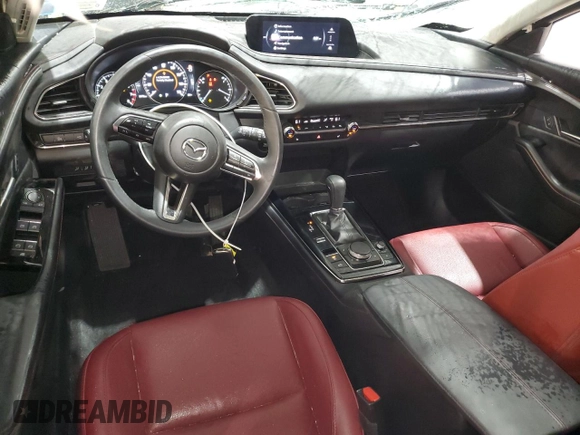 2024 Mazda CX-30 S Carbon Edition with VIN 3MVDMBCM7RM637315, listed as a Copart auction lot 55108695 with 8,476 mi miles and Salvage title. Bid and sale history available at DreamBid. Image 8.