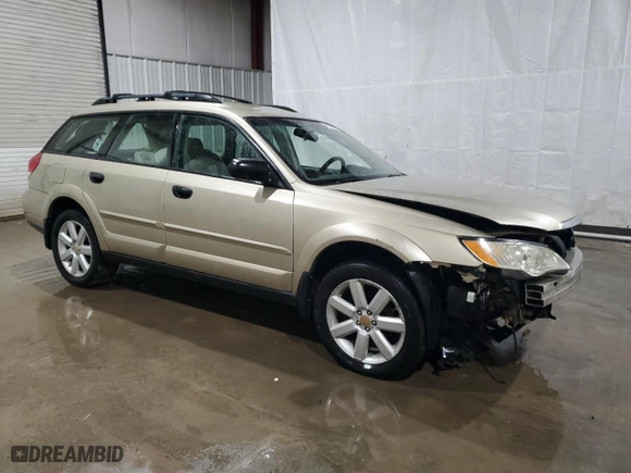 2008 Subaru Outback (Natl) i with VIN 4S4BP61C887327227, listed as a Copart auction lot 88222555 with 166,658 mi miles and Non Repairable. Bid and sale history available at carsss.com. Image 4.