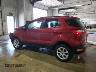 2020 Ford EcoSport SE z VIN MAJ6S3GL3LC387254, wystawiony jako Copart lot #57471395 z przebiegiem 9461 mil mil oraz Szkody całkowita. Historia ofert i sprzedaży dostępna na DreamBid. Obrazek 2.