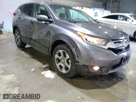 2019 Honda CR-V EX with VIN 7FARW2H58KE013377, listed as a Copart auction lot 46829085 with 85,300 mi miles and Salvage Title. Bid and sale history available at DreamBid. Image 11.