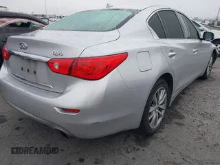 2017 Infiniti Q50 2.0t with VIN JN1CV7AP7HM642242, listed as a IAAI auction lot 41622492 with 97,102 mi miles. Bid and sale history available at carsss.com. Image 4.