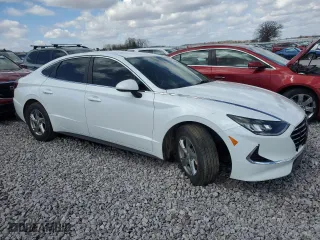 2021 Hyundai Sonata SE with VIN 5NPEG4JA6MH079697, listed as a Copart auction lot 50243995 with 37,395 mi miles and Salvage Title. Bid and sale history available at carsss.com. Image 4.