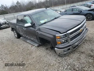 2014 Chevrolet Silverado 1500 LTZ with VIN 3GCUKSEC8EG287696, listed as a Copart auction lot 42191065 with Not Provided miles and Salvage Title. Bid and sale history available at DreamBid. Image 4.