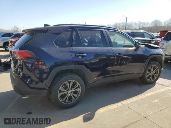 2023 Toyota RAV4 Hybrid XLE Premium with VIN JTMB6RFV5PD107398, listed as a Copart auction lot 48356975 with 40,518 mi miles and Clean Title. Bid and sale history available at carsss.com. Image 3.