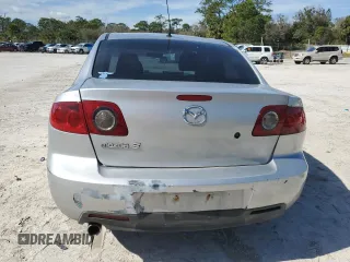 2006 Mazda 3 i with VIN JM1BK12F261537305, listed as a Copart auction lot 42549055 with Not Provided miles and Salvage Title. Bid and sale history available at carsss.com. Image 6.