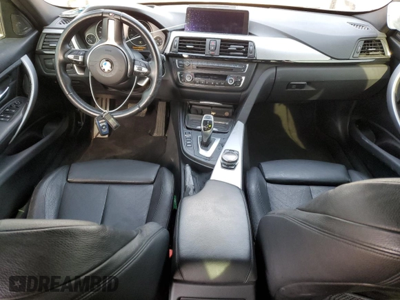 2014 BMW 3 Series 335i xDrive with VIN WBA3B9C58EP458979, listed as a Copart auction lot 53272855 with 120,565 mi miles and Salvage title. Bid and sale history available at DreamBid. Image 8.