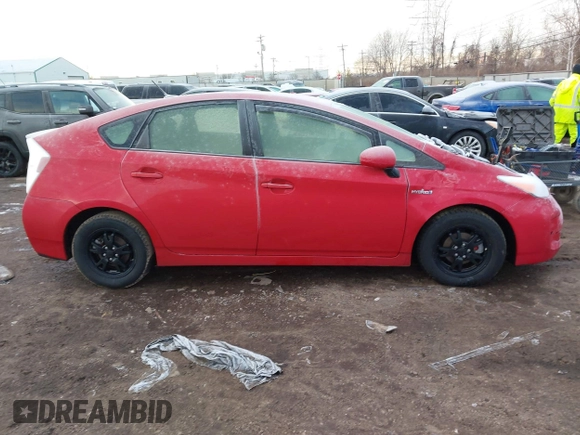 2013 Toyota Prius One with VIN JTDKN3DU6D5699782, listed as a IAAI auction lot 41456011 with 128,135 mi miles. Bid and sale history available at carsss.com. Image 14.