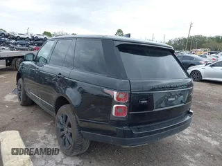2019 Land Rover Range Rover HSE with VIN SALGS2SV2KA525984, listed as a IAAI auction lot 41730888 with 35,547 mi miles and . Bid and sale history available at DreamBid. Image 3.