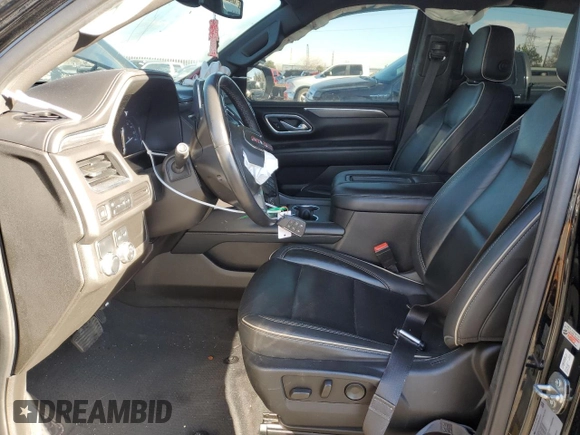 2021 GMC Yukon XL SLT with VIN 1GKS1GKD2MR243619, listed as a Copart auction lot 84262484 with 125,419 mi miles and Salvage Title. Bid and sale history available at carsss.com. Image 7.