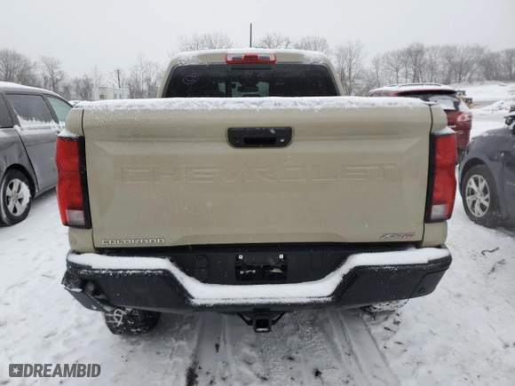 2024 Chevrolet Colorado 4WD ZR2 with VIN 1GCPTFEK9R1145273, listed as a Copart auction lot 43999875 with 8,375 mi miles and Salvage Title. Bid and sale history available at carsss.com. Image 6.