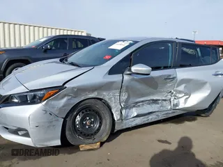 2022 Nissan LEAF S with VIN 1N4AZ1BV1NC562090, listed as a IAAI auction lot 41098541 with 22,931 mi miles and . Bid and sale history available at DreamBid. Image 6.