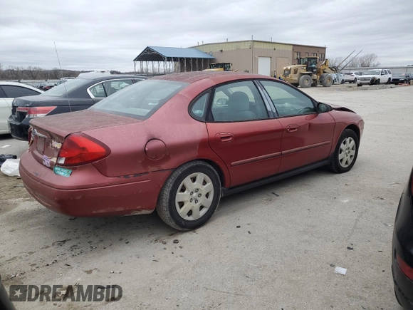 2001 Ford Taurus LX with VIN 1FAFP52U01G123380, listed as a Copart auction lot 85426694 with 45,784 mi miles and Salvage title. Bid and sale history available at DreamBid. Image 3.