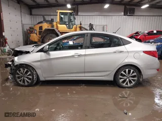 2017 Hyundai Accent SE with VIN KMHCT4AE7HU347198, listed as a IAAI auction lot 41617464 with 61,403 mi miles. Bid and sale history available at carsss.com. Image 14.
