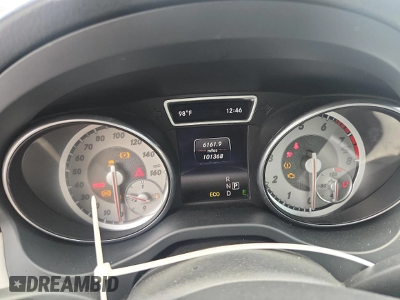 2014 Mercedes-Benz CLA 250 with VIN WDDSJ4EB8EN038969, listed as a Copart auction lot 62115635 with 101,368 mi miles and Salvage title. Bid and sale history available at DreamBid. Image 9.