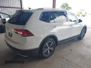 2019 Volkswagen Tiguan SE with VIN 3VV3B7AXXKM055925, listed as a IAAI auction lot 42019778 with 75,654 mi miles and . Bid and sale history available at DreamBid. Image 4.