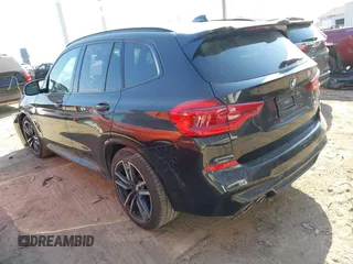 2020 BMW X3 M with VIN 5YMTS0C08L9B20402, listed as a IAAI auction lot 41761865 with 48,454 mi miles. Bid and sale history available at carsss.com. Image 3.