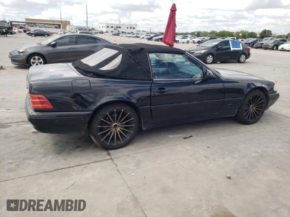 1999 Mercedes-Benz SL-Class with VIN WDBFA68F0XF182162, listed as a Copart auction lot 71390714 with 111,152 mi miles and Salvage Title. Bid and sale history available at carsss.com. Image 3.