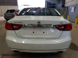 2018 Nissan Maxima SL with VIN 1N4AA6AP9JC365797, listed as a Copart auction lot 49688455 with 223,500 mi miles and Salvage Title. Bid and sale history available at carsss.com. Image 6.