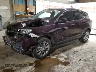 2021 Buick Encore GX Essence z VIN KL4MMGSL5MB150213, wystawiony jako Copart lot #51256435 z przebiegiem 38 465 mil mil oraz Szkoda całkowita • Salvage title. Historia ofert i sprzedaży dostępna na DreamBid. Obrazek 1.