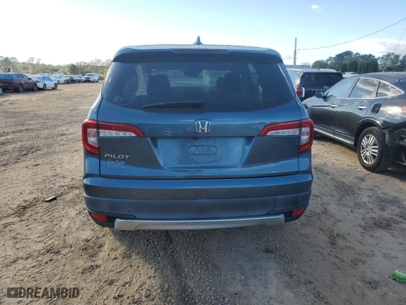 2021 Honda Pilot EX-L with VIN 5FNYF5H58MB014525, listed as a Copart auction lot 81114214 with 72,240 mi miles and Non Repairable. Bid and sale history available at carsss.com. Image 6.