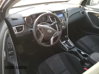2017 Hyundai Elantra GT with VIN KMHD35LH9HU381399, listed as a Copart auction lot 74624664 with 96,115 mi miles and Salvage Title. Bid and sale history available at carsss.com. Image 8.
