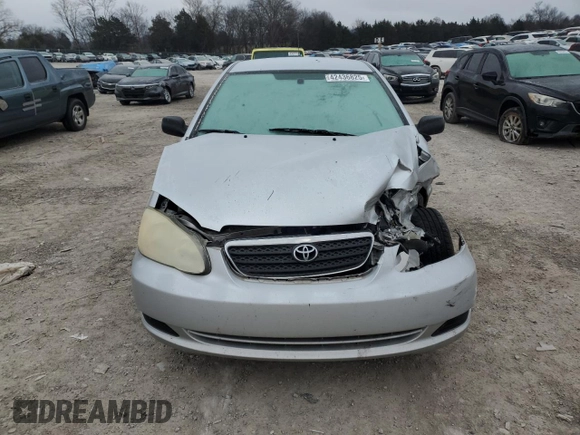 2006 Toyota Corolla CE with VIN JTDBR32E860064935, listed as a Copart auction lot 42436825 with 156,828 mi miles and Clean title. Bid and sale history available at DreamBid. Image 5.