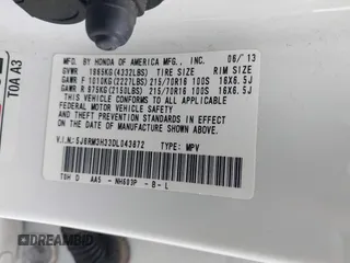2013 Honda CR-V LX z VIN 5J6RM3H33DL043872, wystawiony jako IAAI lot #42427397 z przebiegiem 110 132 mil mil oraz . Historia ofert i sprzedaży dostępna na DreamBid. Obrazek 9.