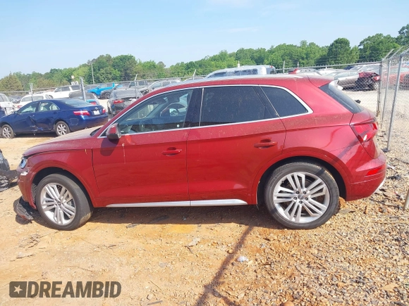 2018 Audi Q5 Prestige z VIN WA1CNAFYXJ2122320, wystawiony jako IAAI lot #42119050 z przebiegiem 43 512 mil mil oraz . Historia ofert i sprzedaży dostępna na DreamBid. Obrazek 14.