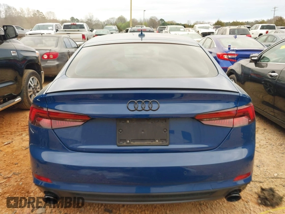 2019 Audi A5 Sportback Prestige with VIN WAUFNCF55KA016463, listed as a IAAI auction lot 41801790 with 112,048 mi miles. Bid and sale history available at carsss.com. Image 16.