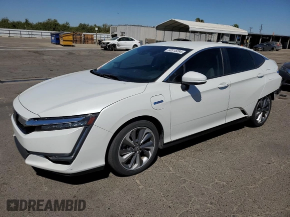 2018 Honda Clarity Plug-In Hybrid with VIN JHMZC5F11JC013897, listed as a Copart auction lot 68315094 with 99,486 mi miles and Salvage Title. Bid and sale history available at carsss.com. Image 1.