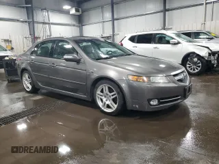 2008 Acura TL with VIN 19UUA66228A051453, listed as a Copart auction lot 50976235 with 207,531 mi miles and Salvage Title. Bid and sale history available at carsss.com. Image 4.