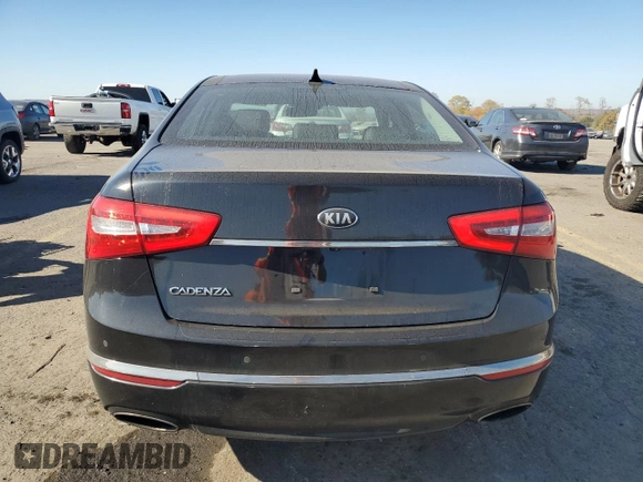 2014 Kia Cadenza Premium with VIN KNALN4D75E5125970, listed as a Copart auction lot 76982544 with 151,816 mi miles and Salvage Title. Bid and sale history available at carsss.com. Image 6.