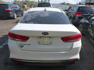 2016 Kia Optima LX with VIN KNAGT4L37G5074853, listed as a IAAI auction lot 41950918 with 151,111 mi miles. Bid and sale history available at carsss.com. Image 16.