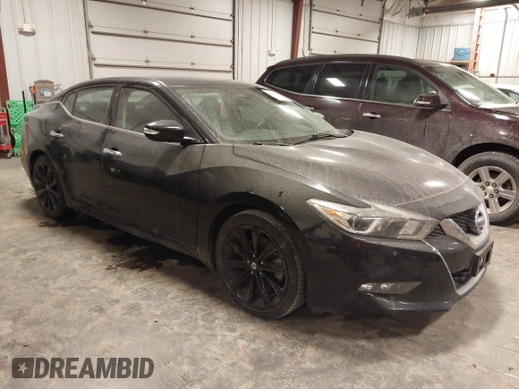 2017 Nissan Maxima SV with VIN 1N4AA6AP5HC384292, listed as a IAAI auction lot 41413327 with 86,648 mi miles and . Bid and sale history available at DreamBid. Image 1.