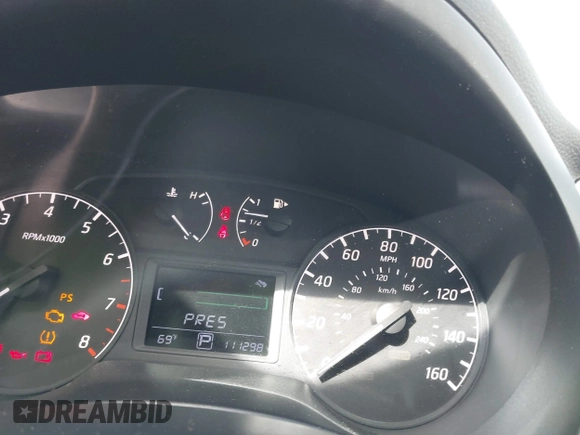2015 Nissan Sentra SL with VIN 3N1AB7AP9FY376412, listed as a IAAI auction lot 41743212 with 11,298 mi miles and . Bid and sale history available at DreamBid. Image 7.