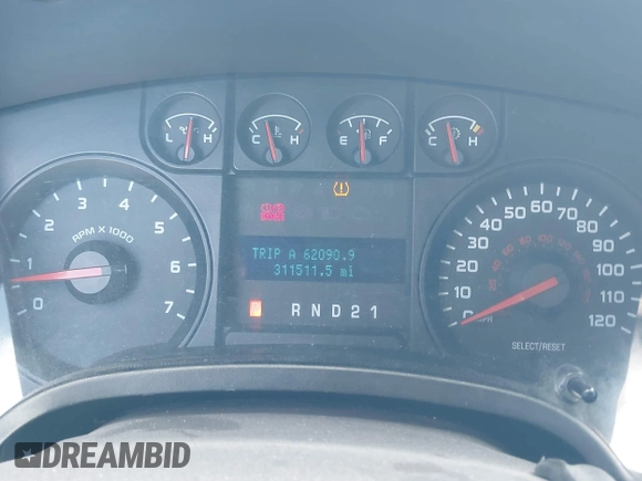2010 Ford F-150 XL with VIN 1FTEX1CW7AFB06225, listed as a IAAI auction lot 42556807 with 311,511 mi miles and . Bid and sale history available at DreamBid. Image 7.