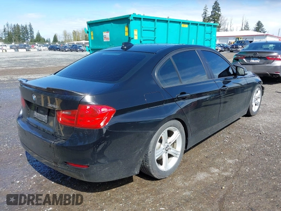 2013 BMW 3 Series 328i with VIN WBA3C1C58DF438654, listed as a IAAI auction lot 41992860 with 151,351 mi miles. Bid and sale history available at carsss.com. Image 4.