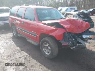 2001 Chevrolet Tahoe LS z VIN 1GNEC13T61R104182, wystawiony jako IAAI lot #41442776 z przebiegiem 258 000 mil mil oraz . Historia ofert i sprzedaży dostępna na DreamBid. Obrazek 1.